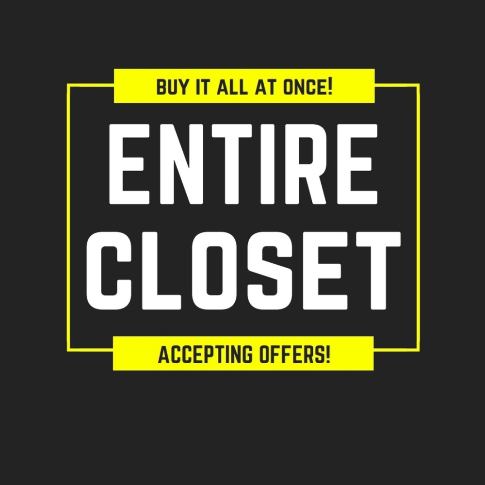 Buy the entire closet!